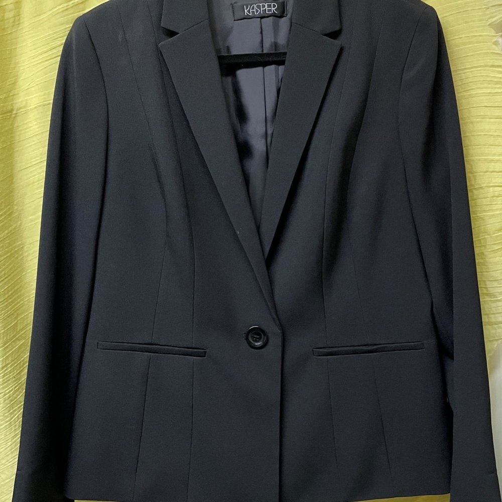 Black pant suit